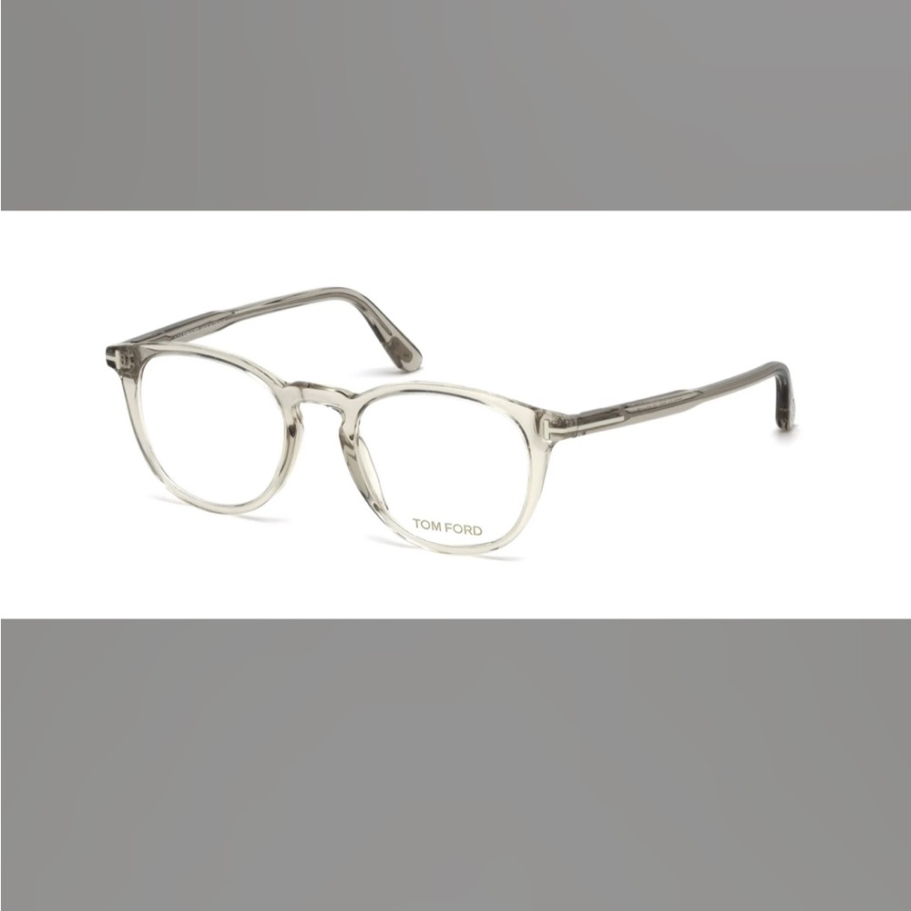 Tom Ford Transparent Gray Eyeglasses